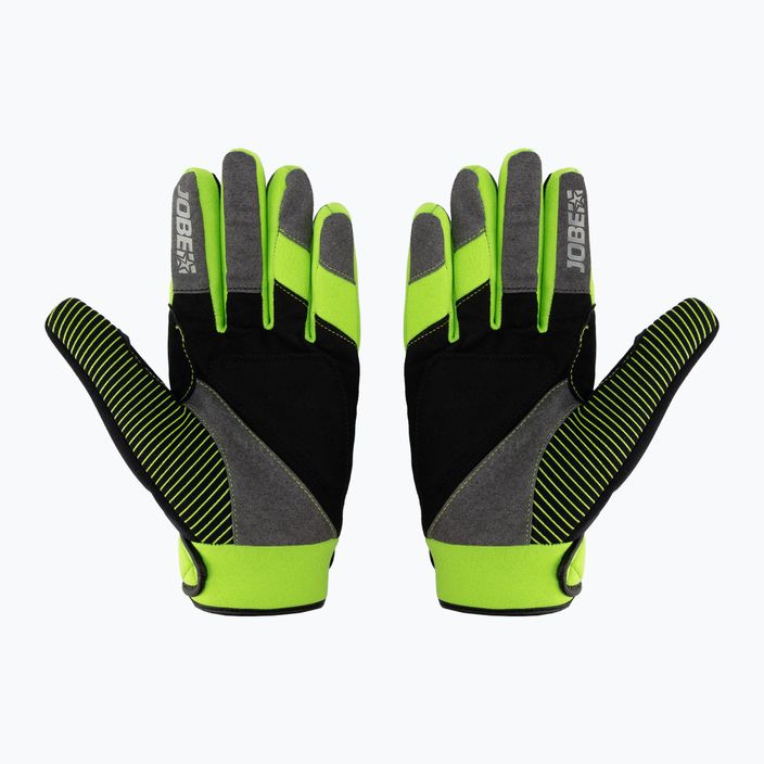 JOBE Suction ανδρικά γάντια wakeboarding μαύρα και πράσινα 340021001 2