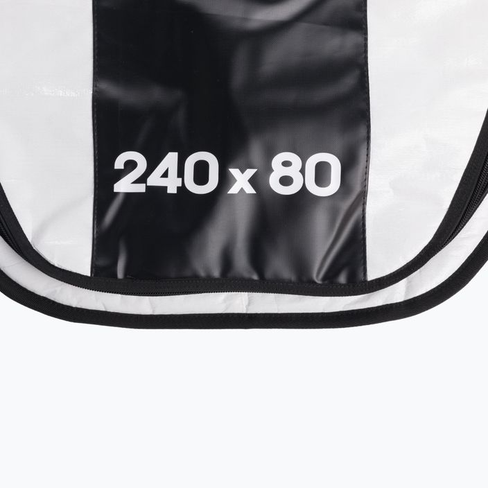 Unifiber Boardbag Pro Πολυτελές λευκό και μαύρο κάλυμμα σανίδας windsurfing UF050023040 5