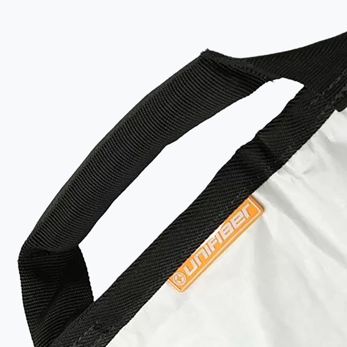 Unifiber Boardbag Pro Πολυτελές λευκό και μαύρο κάλυμμα σανίδας windsurfing UF050023040 10