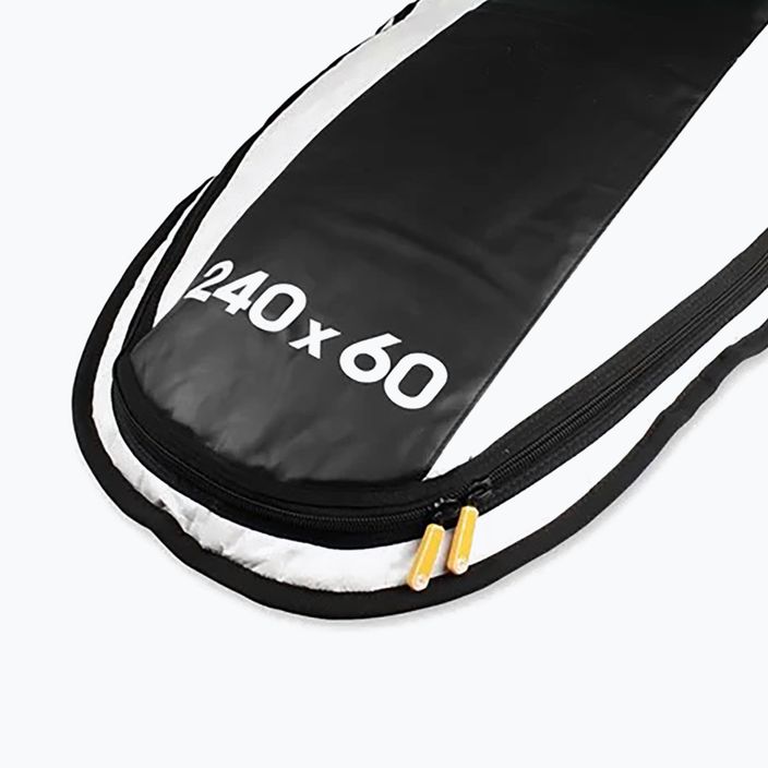 Unifiber Boardbag Pro Πολυτελές λευκό και μαύρο κάλυμμα σανίδας windsurfing UF050023040 12