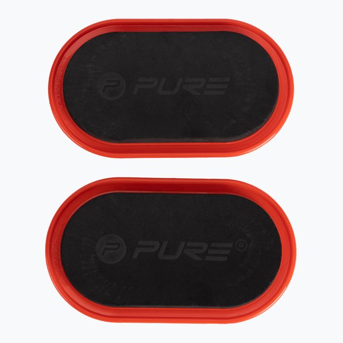 Pure2Improve Slide Exercise Discs Slide Pads 2 τεμάχια μαύρο 2209 5