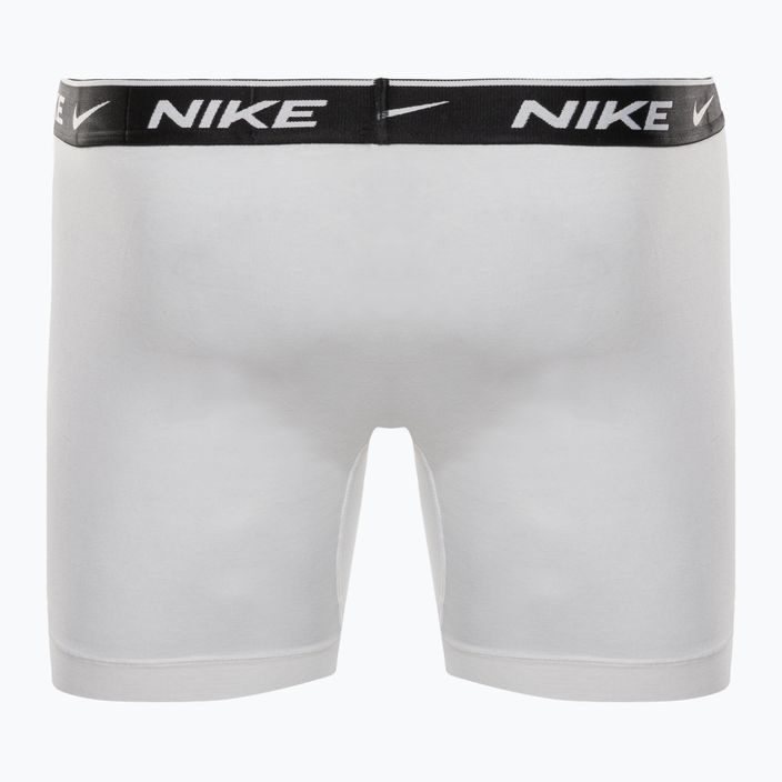 Ανδρικό Nike Everyday Cotton Stretch Boxer Brief 3Pk MP1 λευκό/γκρι ερείκη/μαύρο 9