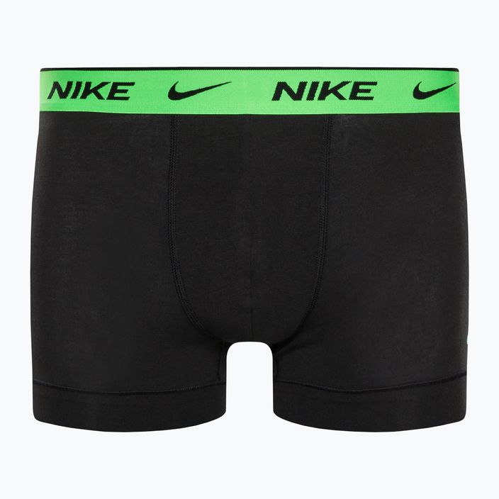 Ανδρικά σορτς μποξεράκια Nike Everyday Cotton Stretch Trunk 3Pk BAU geo block print/cool grey/black 8