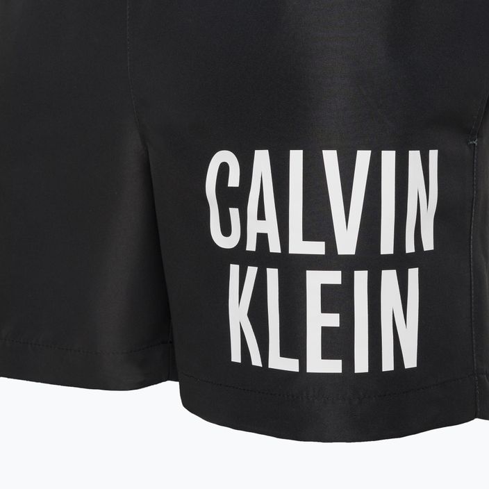 Ανδρικό Calvin Klein Medium Drawstring μαγιό μαύρο 3