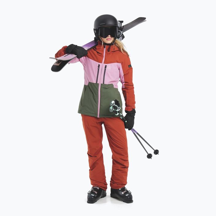Γυναικείο μπουφάν σκι Protest Prtmugo uluru rust 2