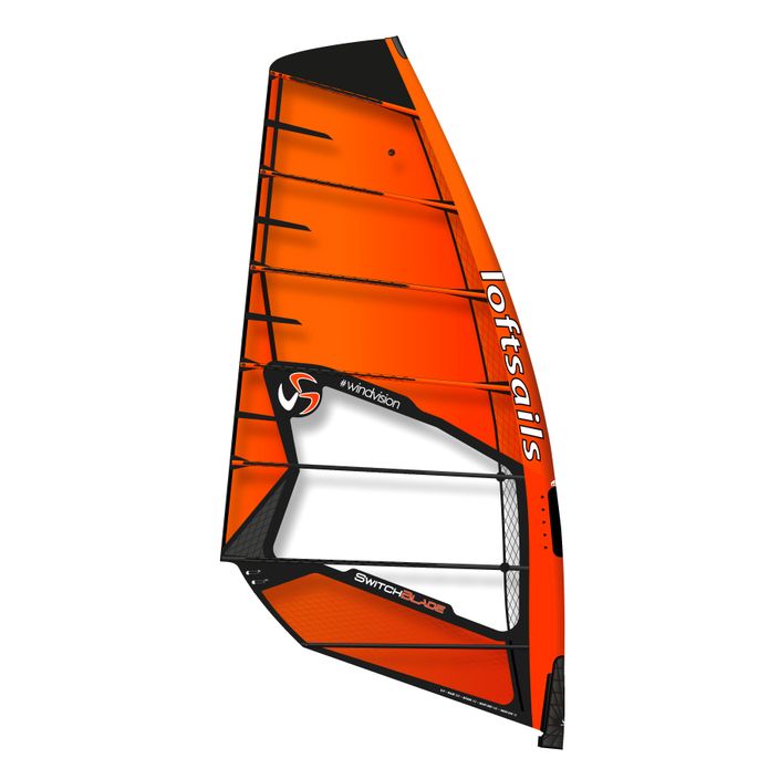 Loftsails 2022 Switchblade Freerace πορτοκαλί πανί windsurfing LS060012800 2