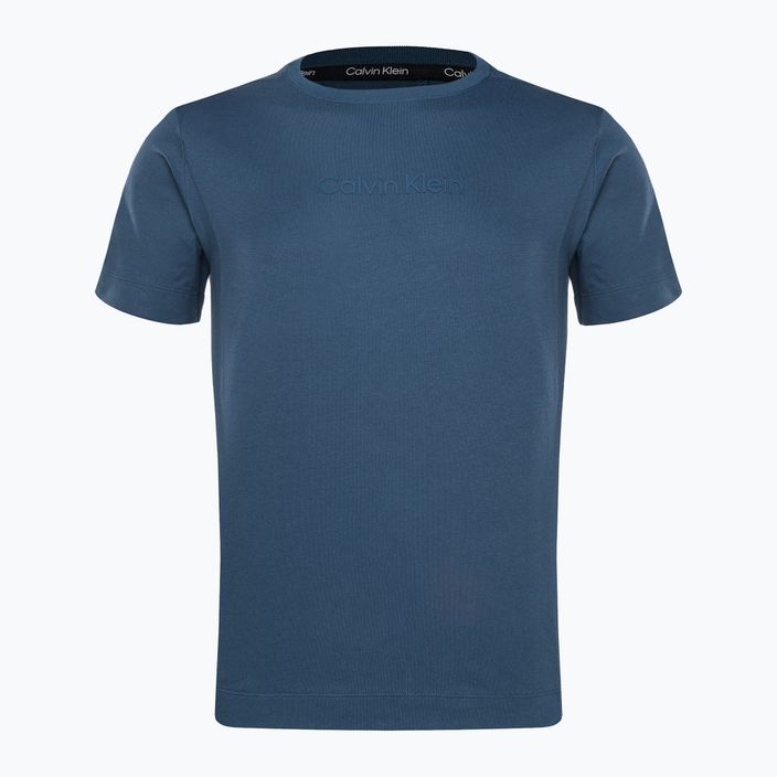 Ανδρικό μπλουζάκι Calvin Klein crayon blue T-shirt 5