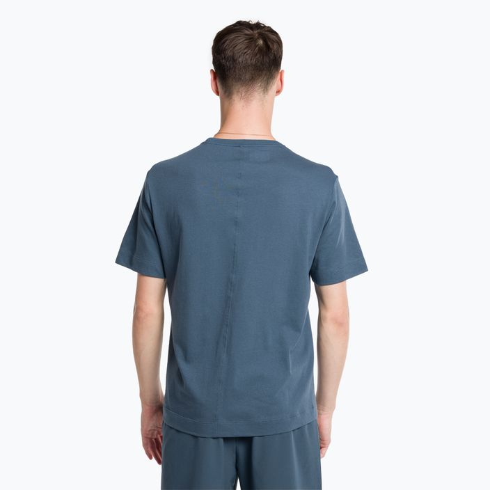 Ανδρικό μπλουζάκι Calvin Klein crayon blue T-shirt 3