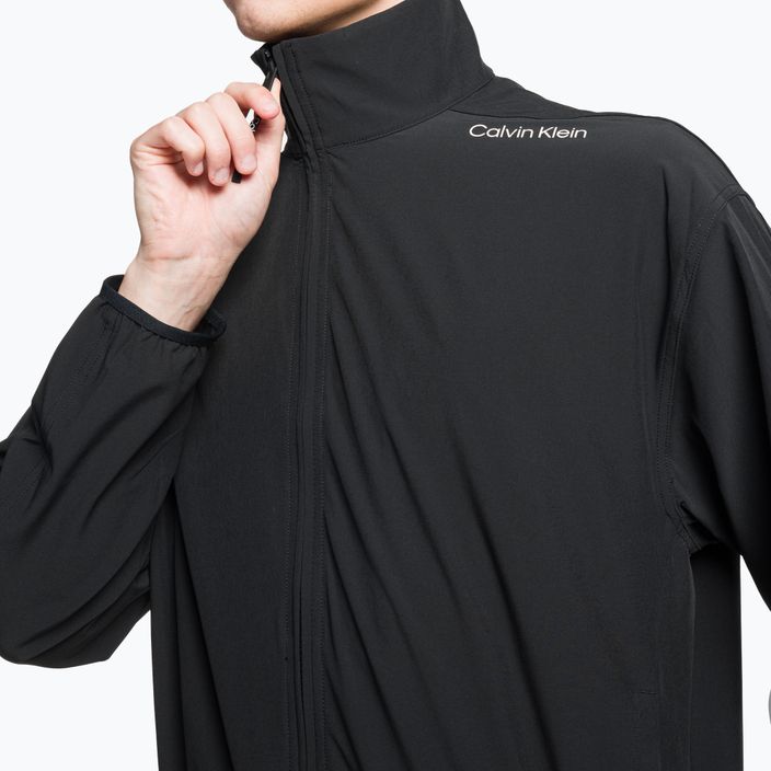 Ανδρικό μπουφάν Calvin Klein Windjacket BAE μαύρο μπουφάν ομορφιάς 4