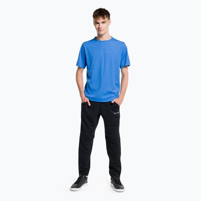 Ανδρικό μπλουζάκι Calvin Klein palace blue T-shirt 2