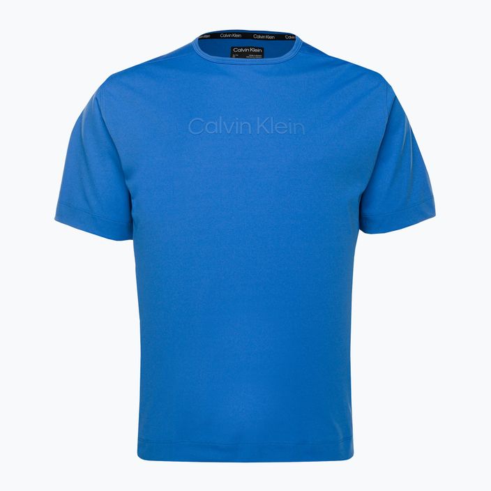 Ανδρικό μπλουζάκι Calvin Klein palace blue T-shirt 5