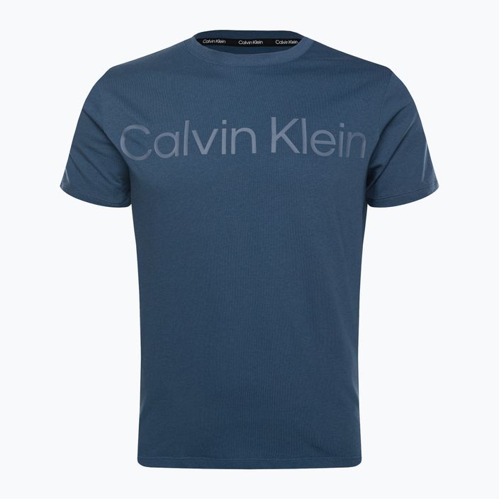 Ανδρικό μπλουζάκι Calvin Klein crayon blue T-shirt 5