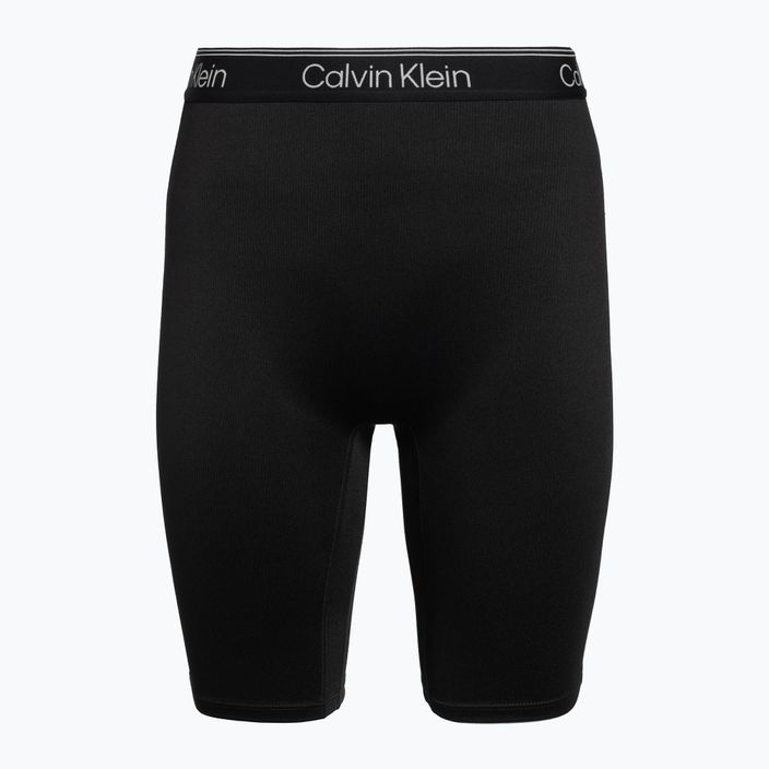 Calvin Klein Knit BAE γυναικείο προπονητικό σορτς μαύρο 5