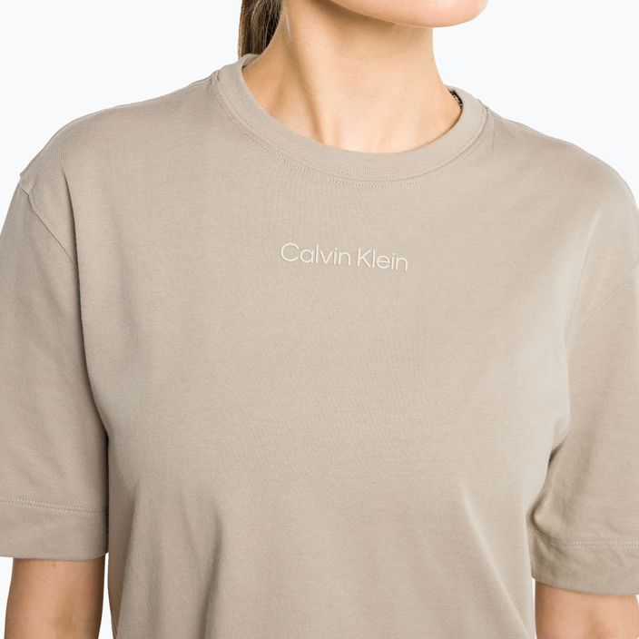 Γυναικείο χειμερινό λινό T-shirt Calvin Klein 4