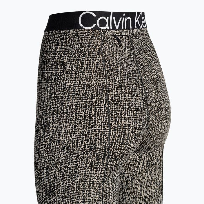 Γυναικείο κολάν προπόνησης Calvin Klein 7/8 8VR σοκαριστικό σχέδιο 8