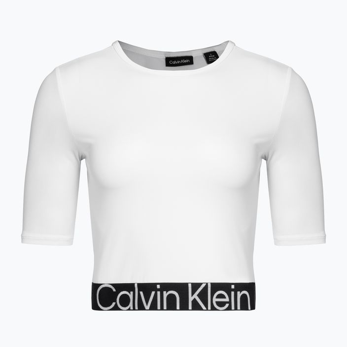 Γυναικείο Calvin Klein Knit bright white T-shirt 5