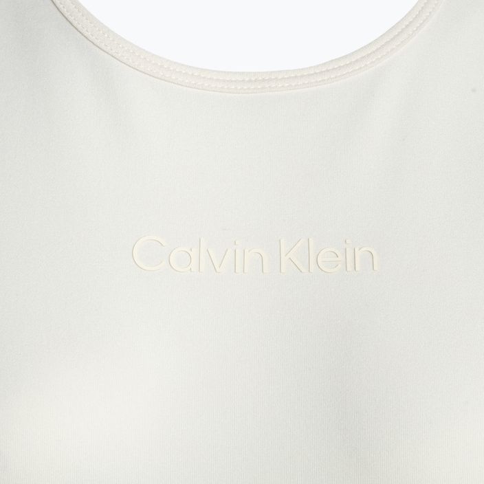 Γυναικείο Calvin Klein Knit λευκό σουέτ T-shirt 7