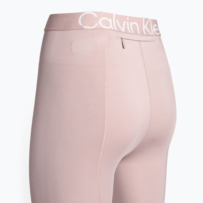 Γυναικείο κολάν προπόνησης Calvin Klein 7/8 8HR γκρι ροζ 8