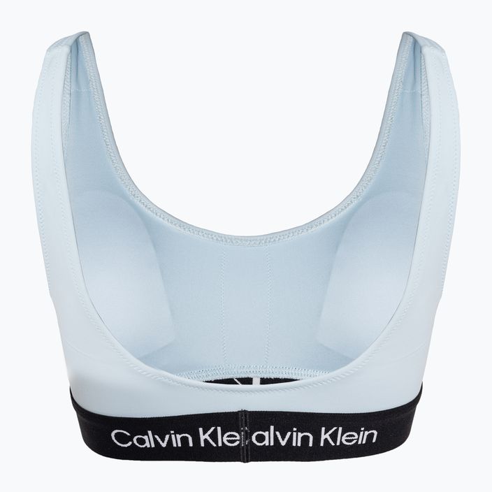 Calvin Klein Bralette-Rp μαγιό μπλουζάκι μπλε 2