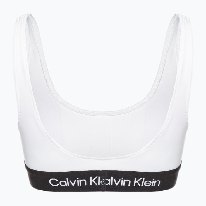 Calvin Klein Bralette-Rp μαγιό τοπ λευκό 2