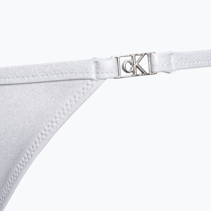 Calvin Klein String Cheeky Bikini bottom λευκό 3