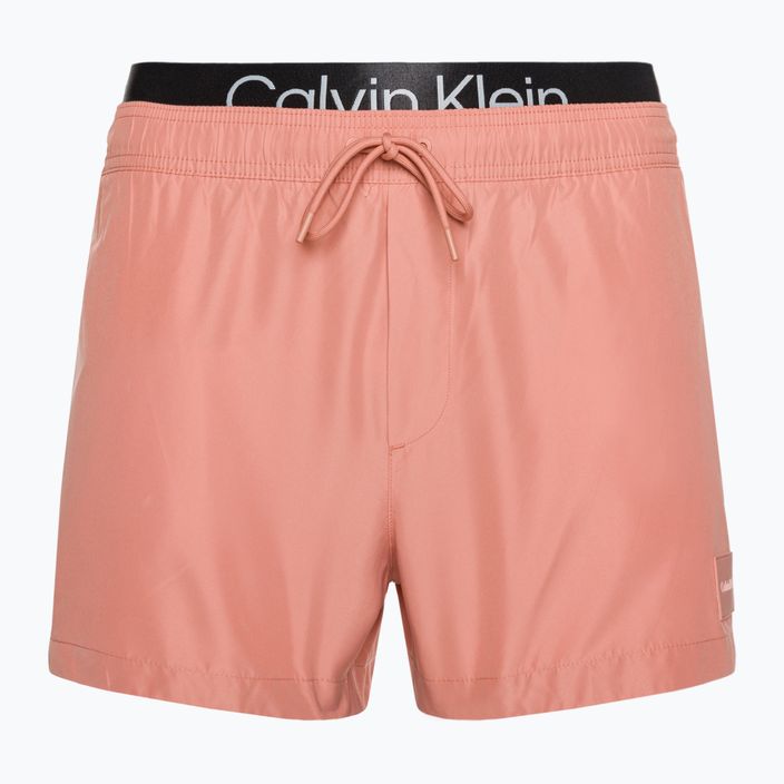 Ανδρικό Calvin Klein Short Double Wb ροζ μαγιό σορτς