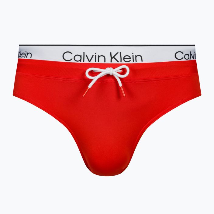 Ανδρικό Calvin Klein Brief Double WB μαγιό κόκκινο