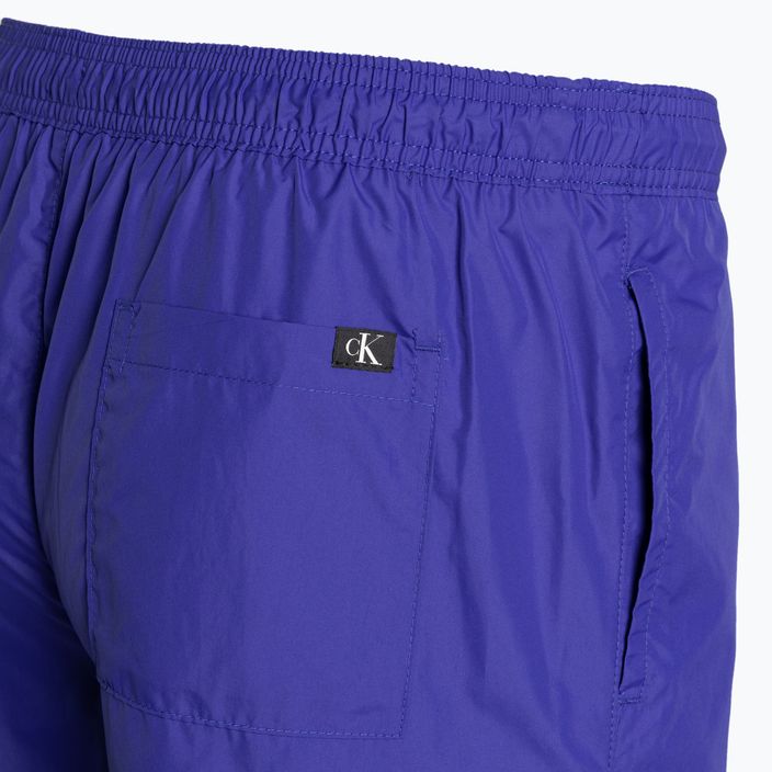 Ανδρικό Calvin Klein Short Drawstring μαγιό σορτς μεσάνυχτα lagoon 4