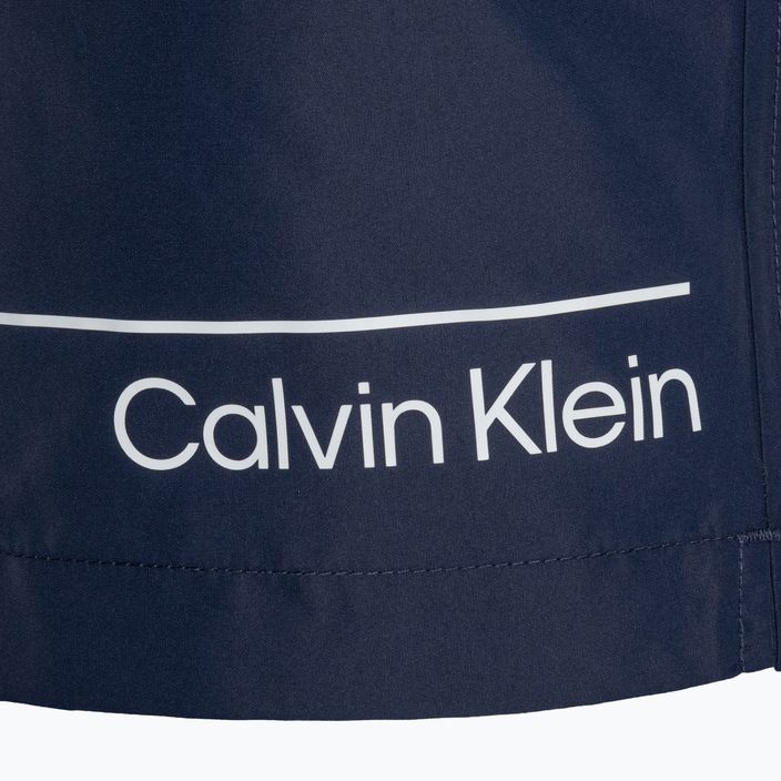 Ανδρικό Calvin Klein Medium Double WB signature navy μαγιό σορτς 5