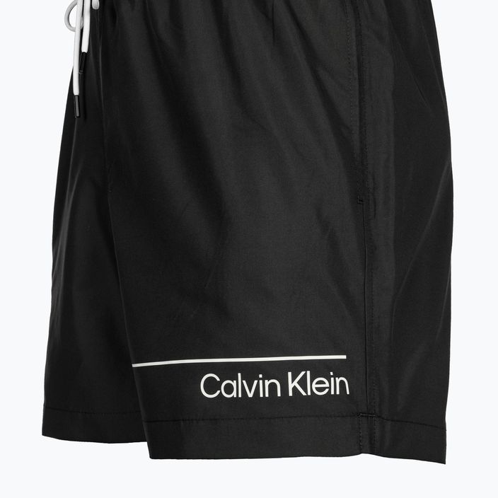 Ανδρικό Calvin Klein Medium Double μαύρο μαγιό σορτς 3