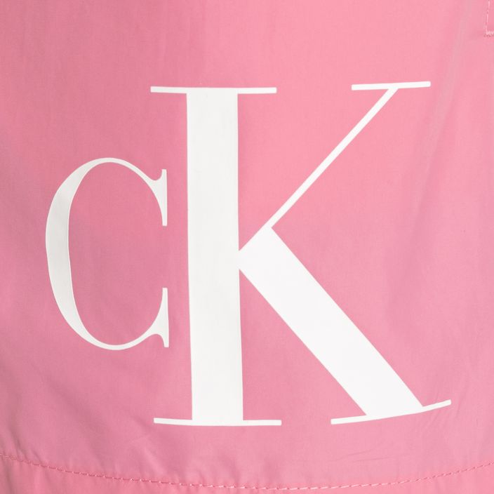 Ανδρικά Calvin Klein Short Drawstring σορτς κολύμβησης φακελάκι ροζ 3