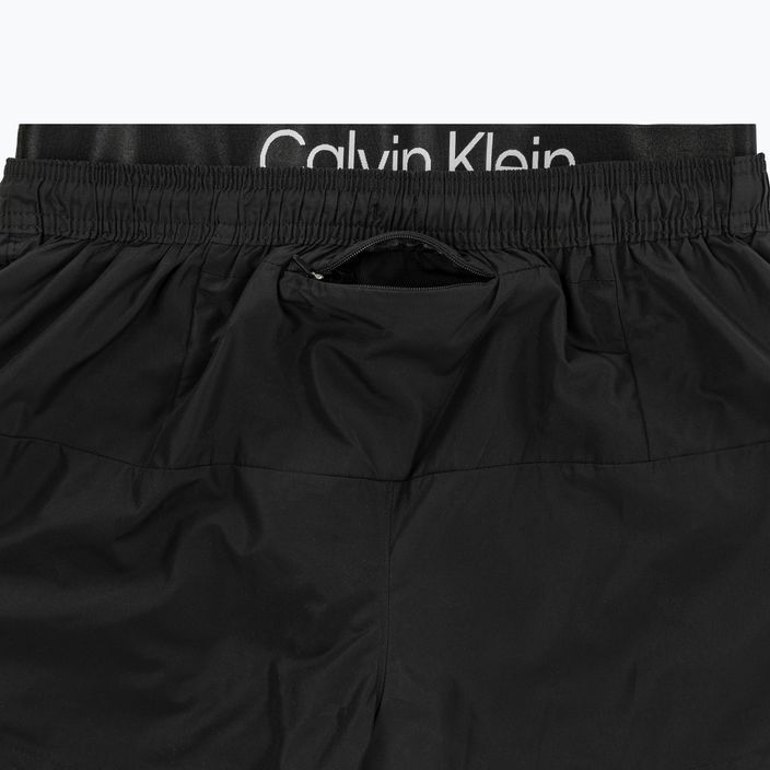 Ανδρικό Calvin Klein Short Double Waistband μαγιό μαύρο 4