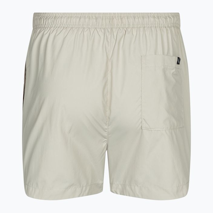 Ανδρικό Calvin Klein Short Drawstring μαγιό με ασημένια επένδυση 2