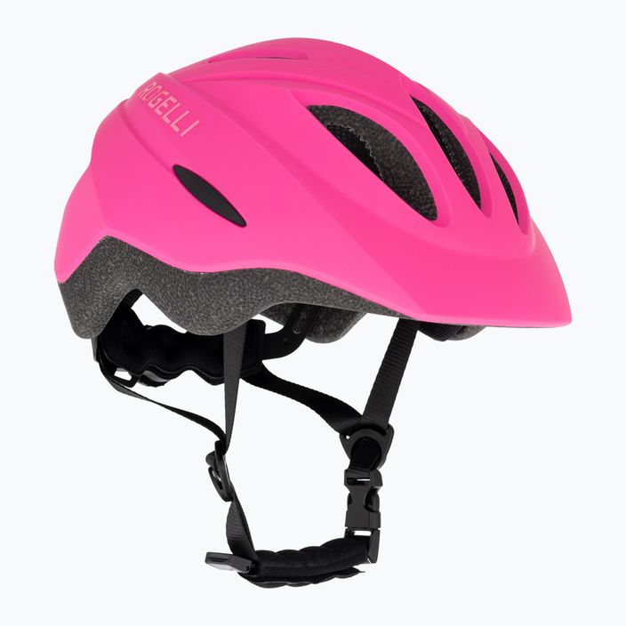 Παιδικό κράνος ποδηλάτου Rogelli Start ροζ/μαύρο