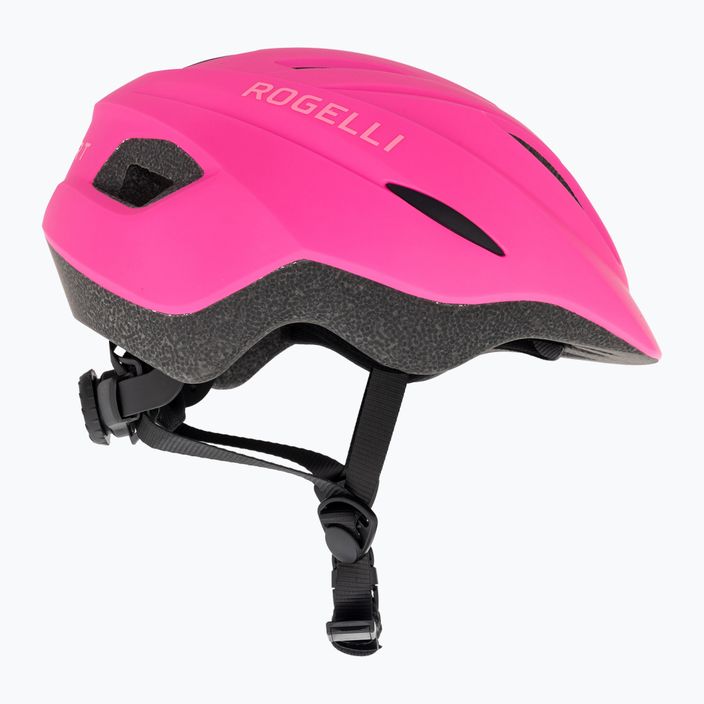 Παιδικό κράνος ποδηλάτου Rogelli Start ροζ/μαύρο 4