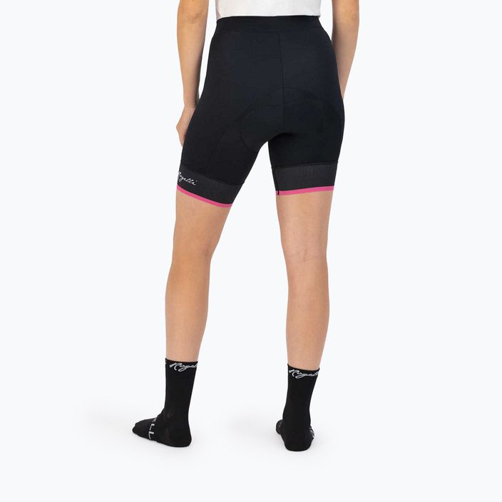 Rogelli Select II γυναικείο σορτς ποδηλασίας μαύρο/ροζ 2