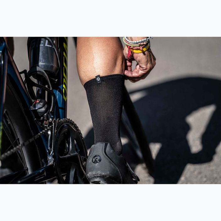 Rogelli Essential κάλτσες ποδηλασίας 2 ζευγάρια μαύρο 3