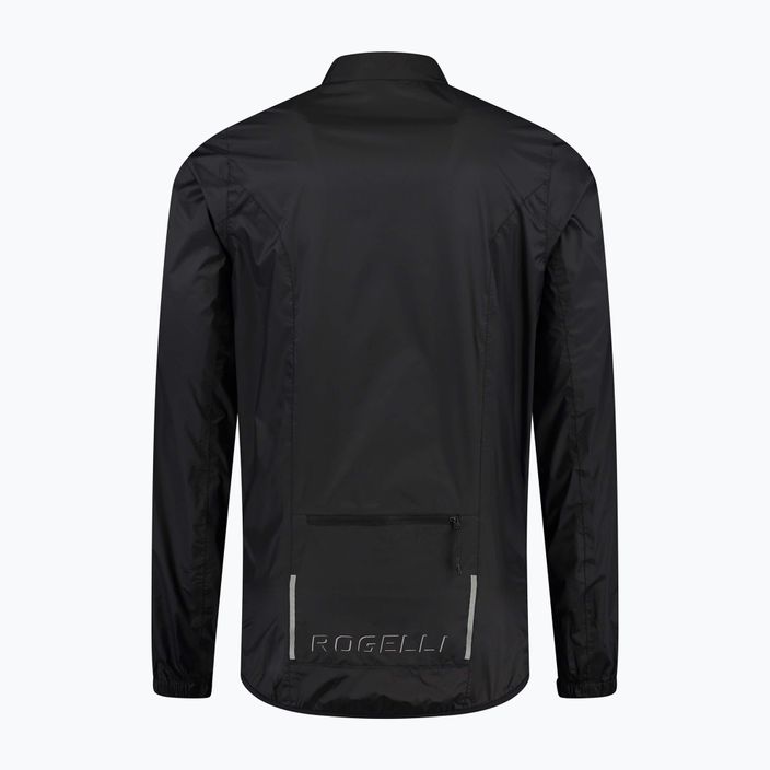 Ανδρικό μπουφάν ποδηλασίας Rogelli Core μαύρο 5