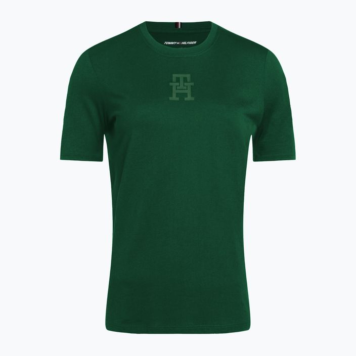 Tommy Hilfiger γυναικείο προπονητικό πουκάμισο Regular Th Monogram πράσινο 5
