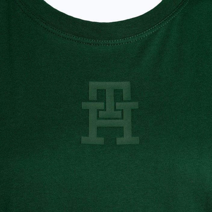 Tommy Hilfiger γυναικείο προπονητικό πουκάμισο Regular Th Monogram πράσινο 7