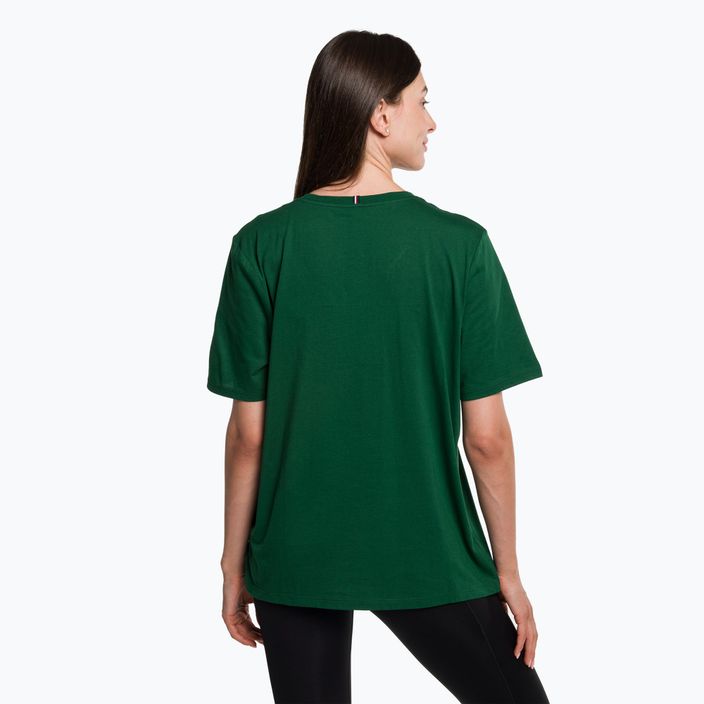 Tommy Hilfiger γυναικείο προπονητικό πουκάμισο Regular Th Monogram πράσινο 3
