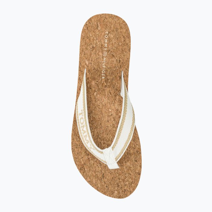 Tommy Hilfiger γυναικεία σανδάλια Cork Beach Sandal με σοδειά σιταριού σαγιονάρες 6