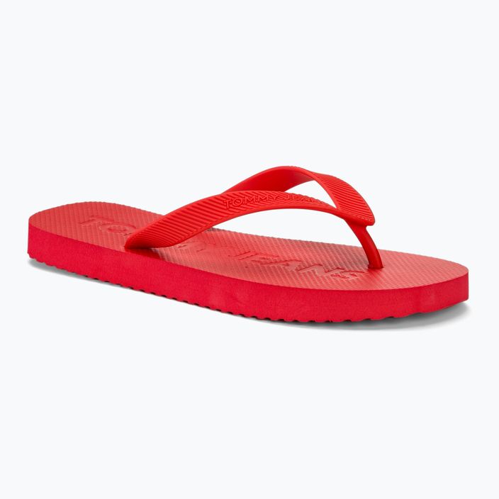 Ανδρικά Tommy Jeans Beach Flip Flop βαθύ βυσσινί