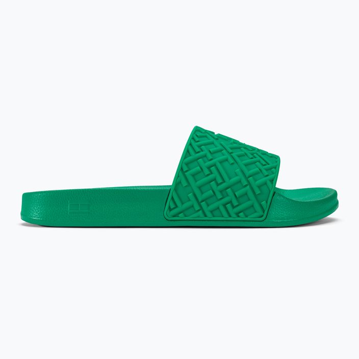 Tommy Hilfiger γυναικεία σαγιονάρες Monogram Pool Slide olympic green flip-flops 2