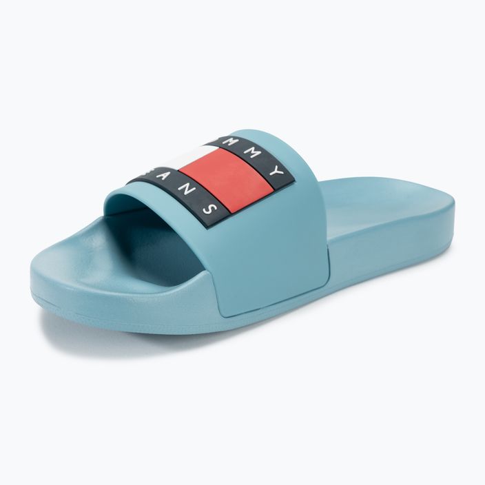 Tommy Jeans Pool Slide Ess skyscrape μπλε ανδρικά σανδάλια 7