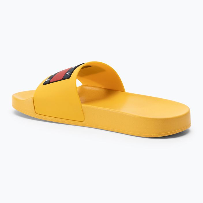 Ανδρικά Tommy Jeans Pool Slide Ess ζεστά κίτρινα σανδάλια 3