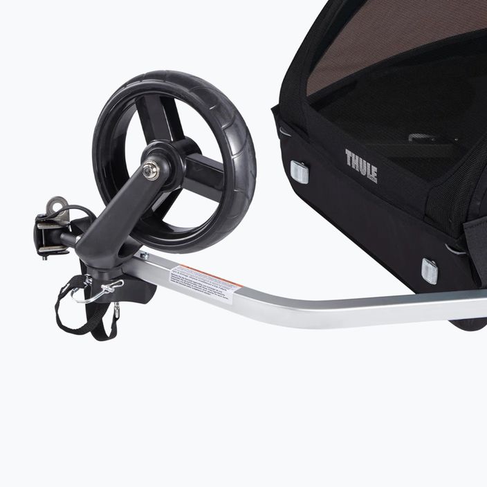 Thule Coaster XT Bike Trailer+Stroll ρυμουλκούμενο ποδηλάτου δύο ατόμων μαύρο 10101810 4