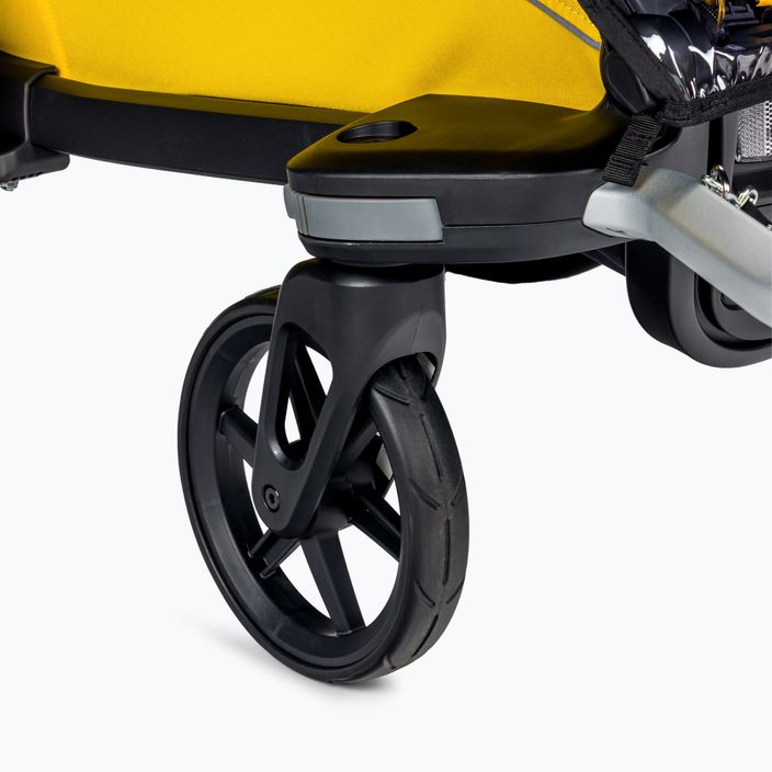 Thule Chariot Sport 1 μονό ρυμουλκούμενο ποδηλάτου κίτρινο 10201022 5