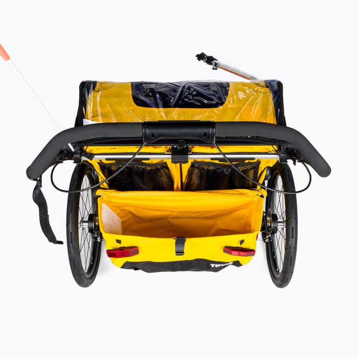 Thule Chariot Sport διπλό ρυμουλκούμενο ποδηλάτου κίτρινο 10201024 4