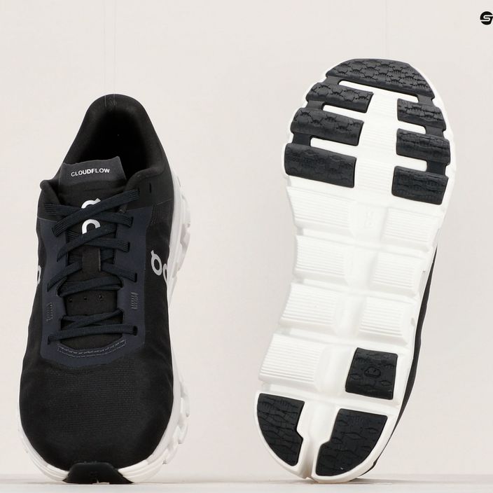 Γυναικεία παπούτσια για τρέξιμο On Cloudflow 4 μαύρο/λευκό 10